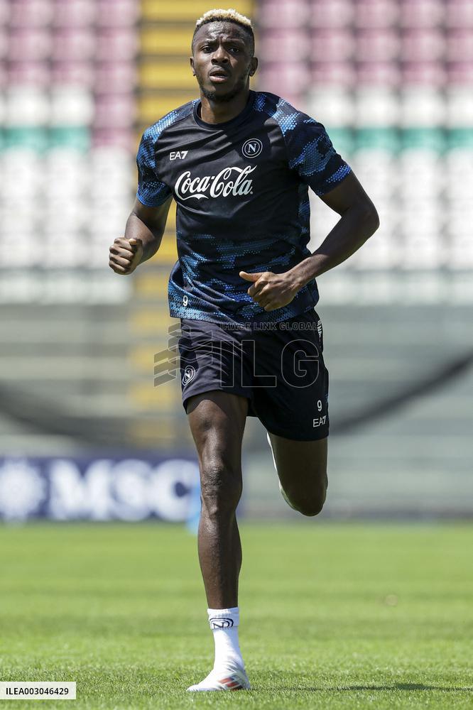 Italian soccer Serie A match - Napoli - Press Conference and Training