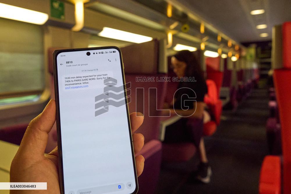 (SpotNews)FRANCE-TGV TRAIN-DISRUPTIONS