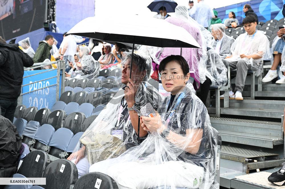 Paris 2024 - Atmosphere Before The Opening Ceremony