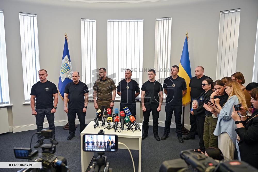 Briefing on murder of Iryna Farion in Lviv