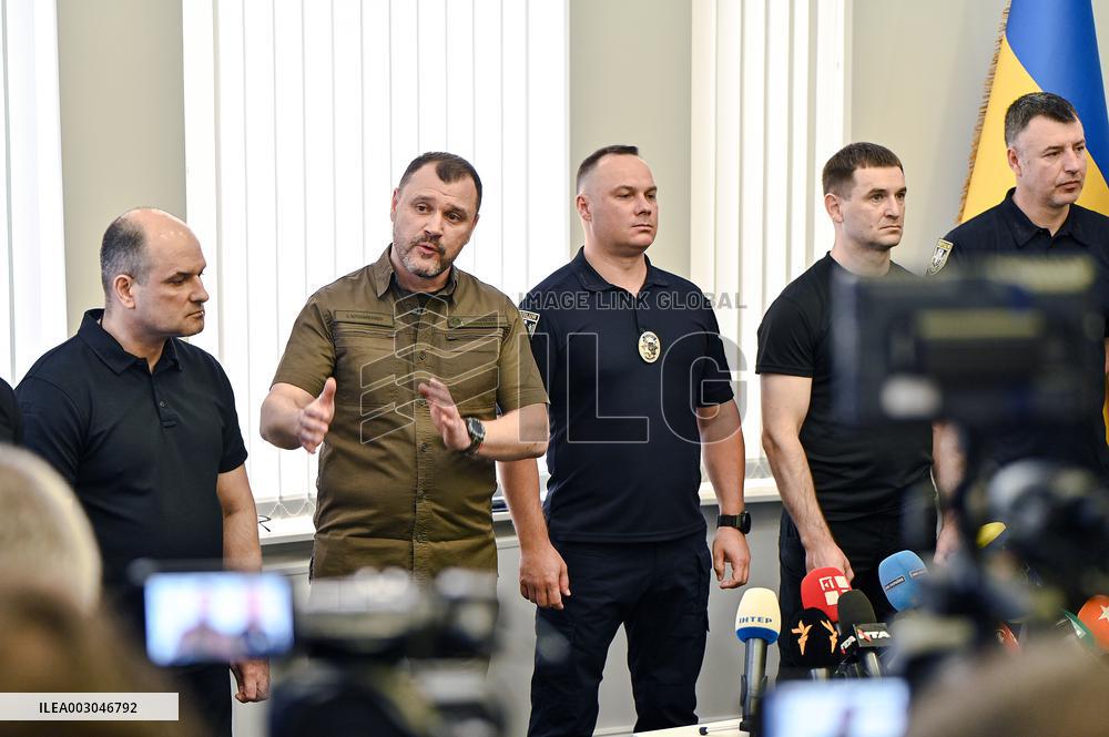 Briefing on murder of Iryna Farion in Lviv