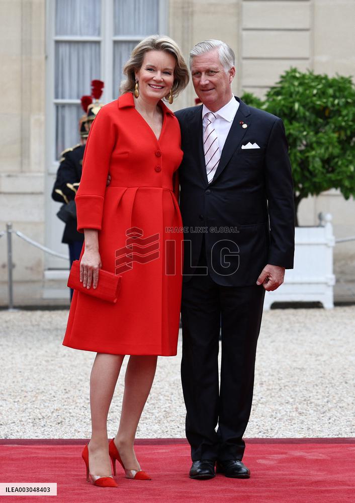 Paris 2024 - Reception At Elysee Prior Opening Ceremony