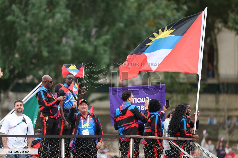 (PARIS2024) FRANCE-PARIS-OLY-OPENING CEREMONY