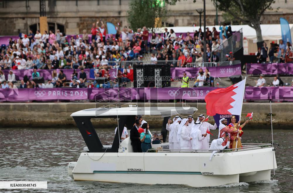 (PARIS2024) FRANCE-PARIS-OLY-OPENING CEREMONY