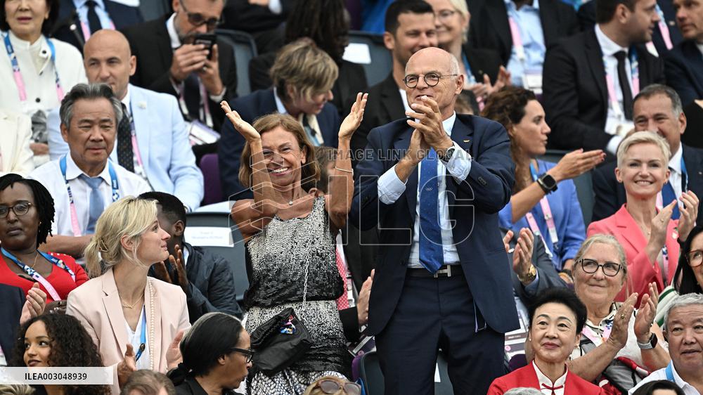 Paris 2024 - VIP At Opening Ceremony