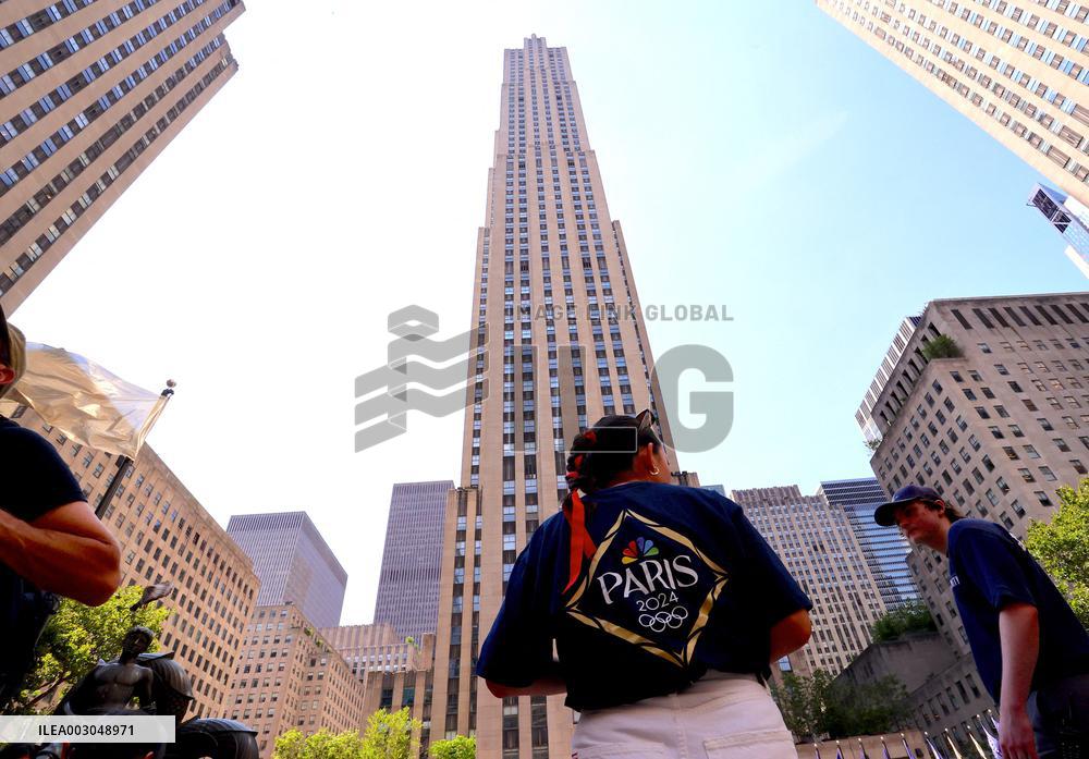 Paris 2024 - People Watch Opening Ceremony - NYC