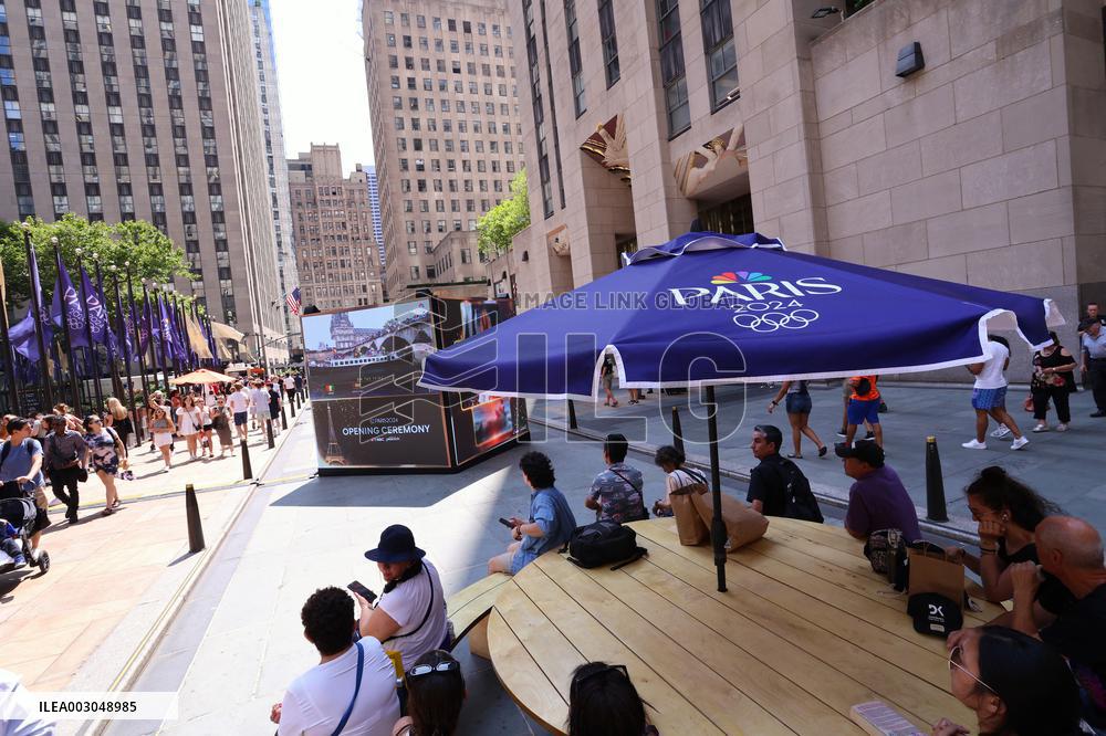 Paris 2024 - People Watch Opening Ceremony - NYC