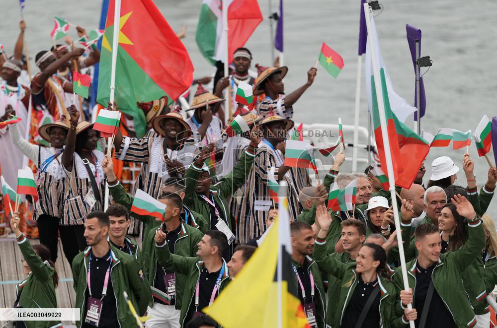 (PARIS2024) FRANCE-PARIS-OLY-OPENING CEREMONY