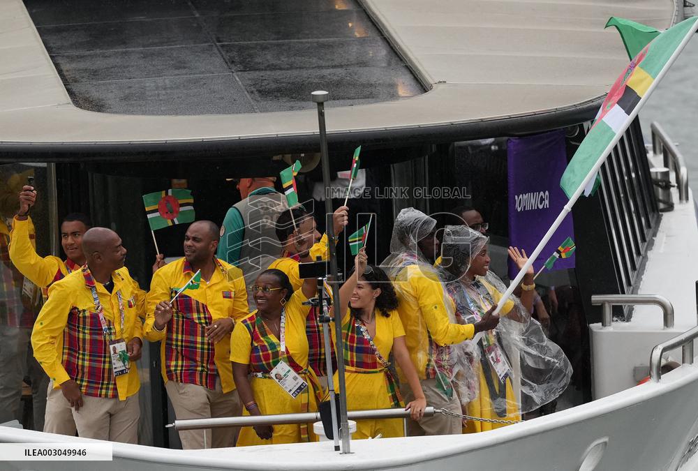 (PARIS2024) FRANCE-PARIS-OLY-OPENING CEREMONY