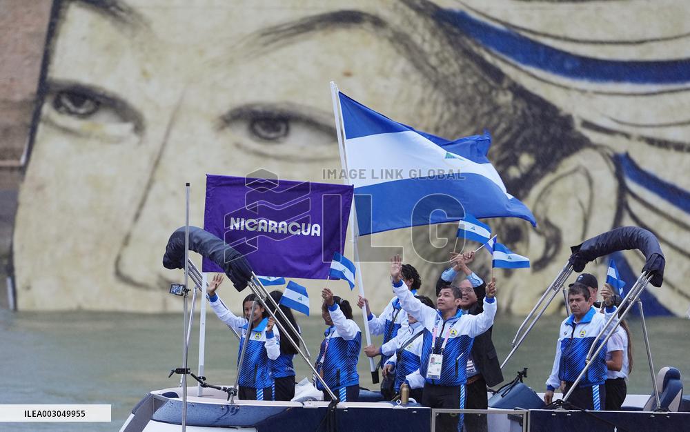 (PARIS2024) FRANCE-PARIS-OLY-OPENING CEREMONY