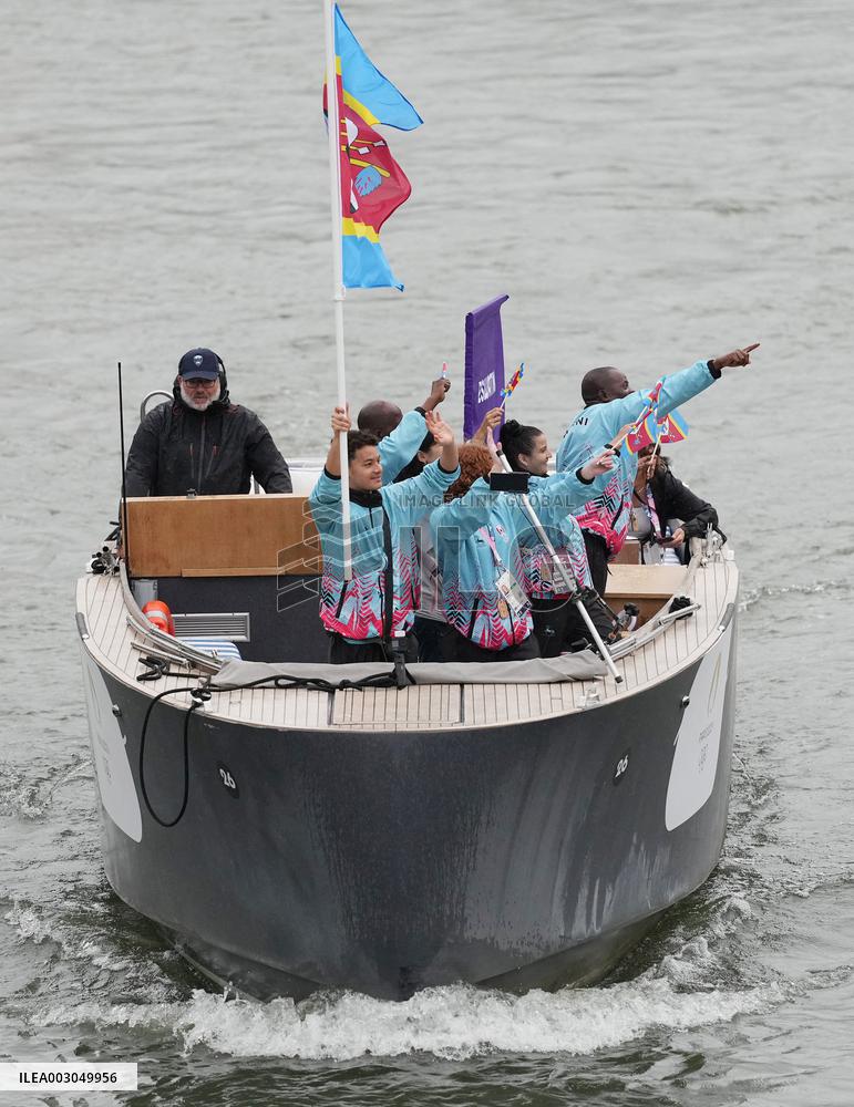 (PARIS2024) FRANCE-PARIS-OLY-OPENING CEREMONY