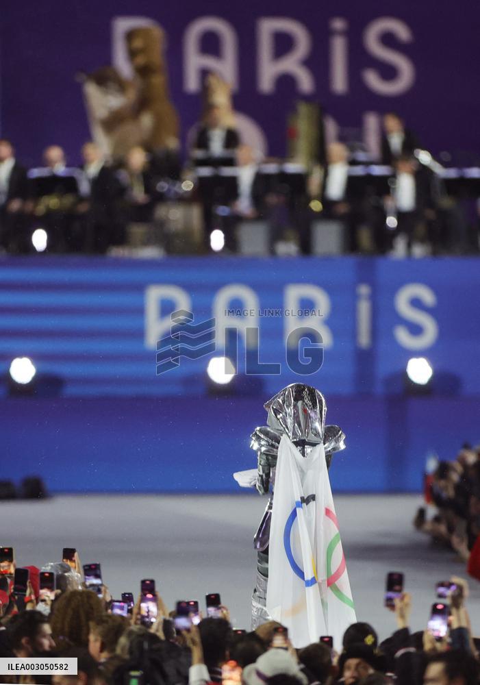 (PARIS2024) FRANCE-PARIS-OLY-OPENING CEREMONY