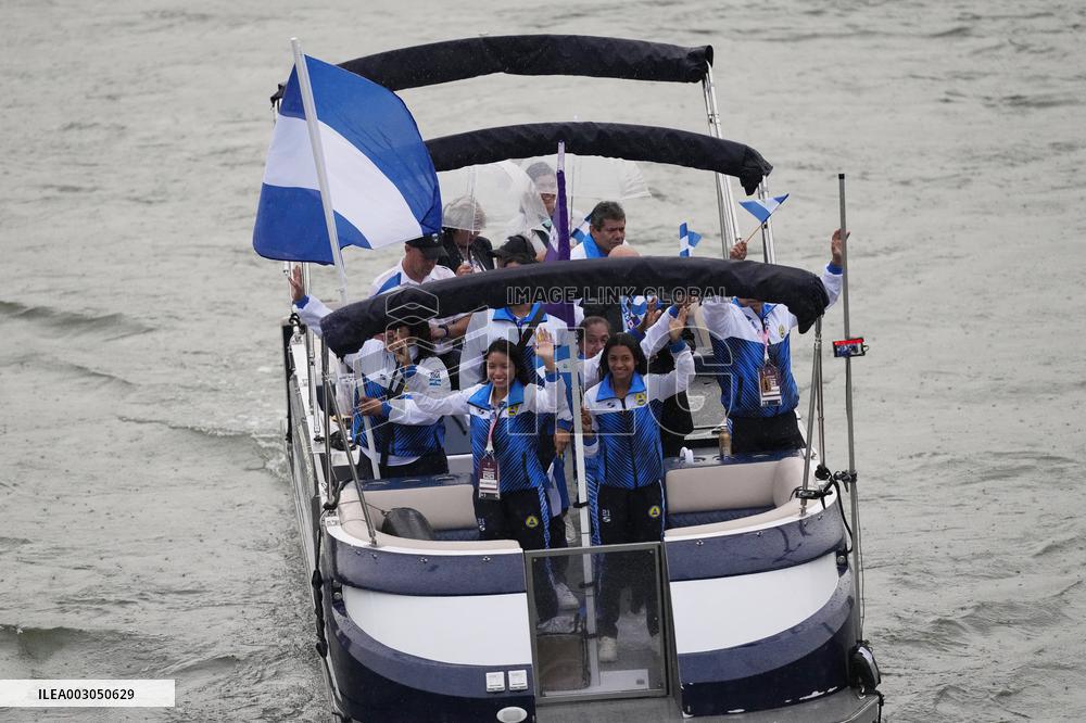 (PARIS2024) FRANCE-PARIS-OLY-OPENING CEREMONY