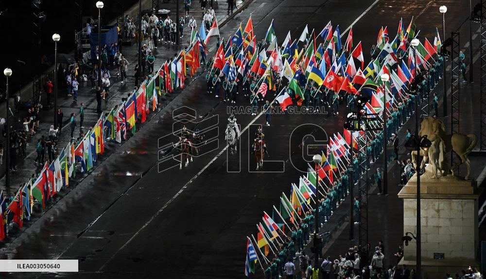 (PARIS2024) FRANCE-PARIS-OLY-OPENING CEREMONY