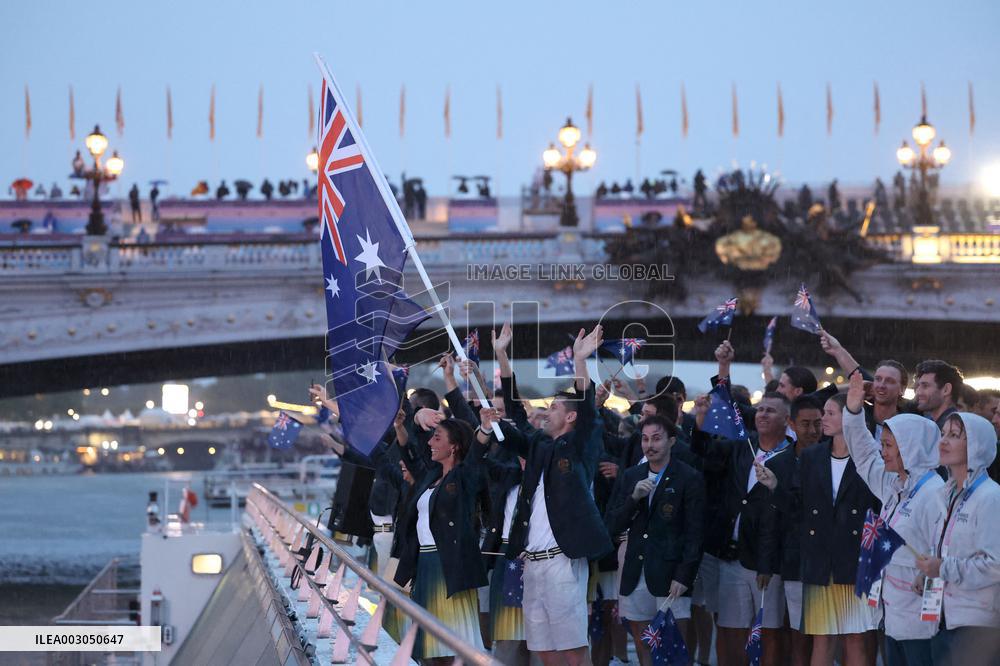 (PARIS2024) FRANCE-PARIS-OLY-OPENING CEREMONY
