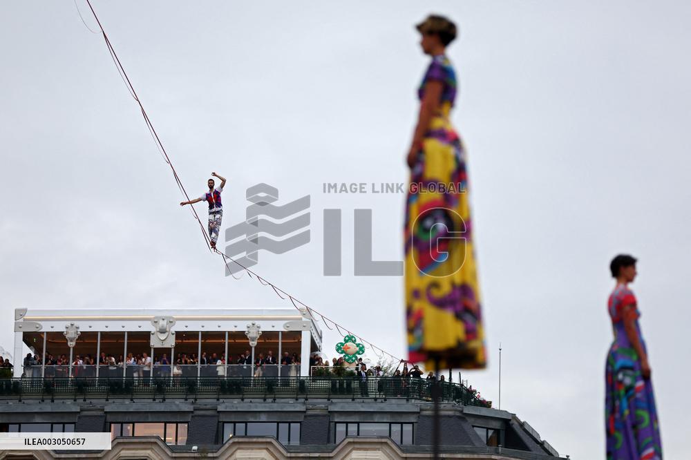 (PARIS2024) FRANCE-PARIS-OLY-OPENING CEREMONY
