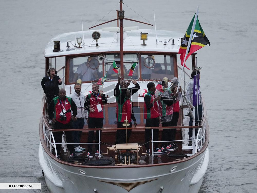 (PARIS2024) FRANCE-PARIS-OLY-OPENING CEREMONY