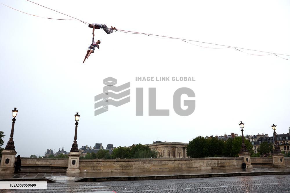 (PARIS2024) FRANCE-PARIS-OLY-OPENING CEREMONY