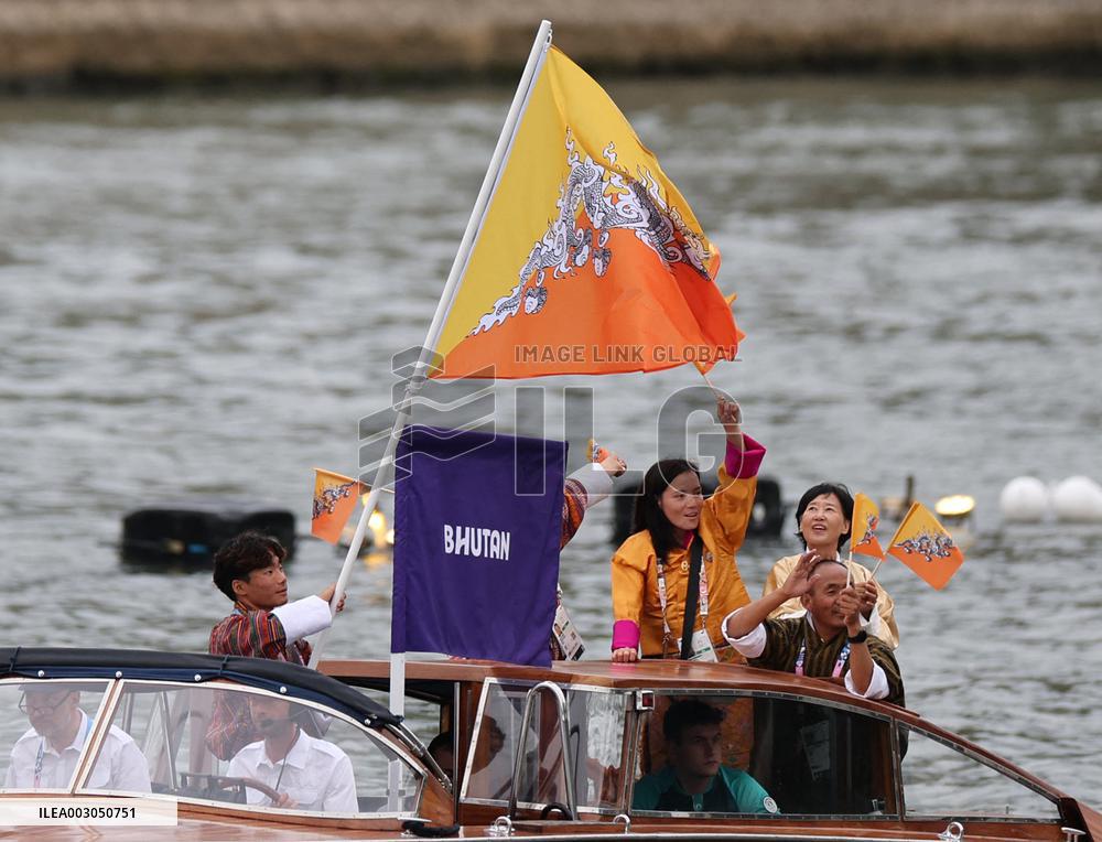 (PARIS2024) FRANCE-PARIS-OLY-OPENING CEREMONY