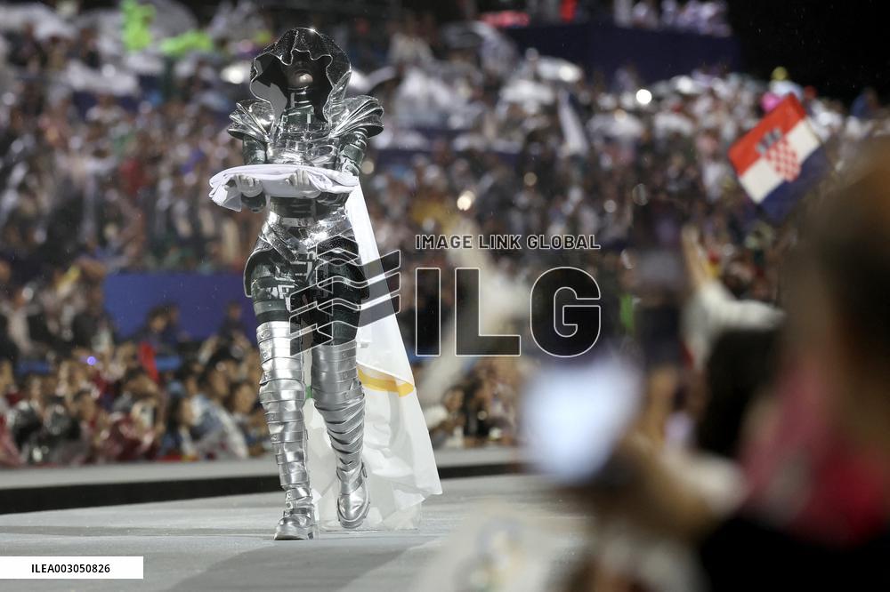 (PARIS2024) FRANCE-PARIS-OLY-OPENING CEREMONY