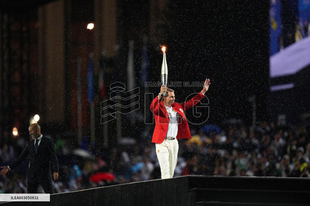 (PARIS2024) FRANCE-PARIS-OLY-OPENING CEREMONY