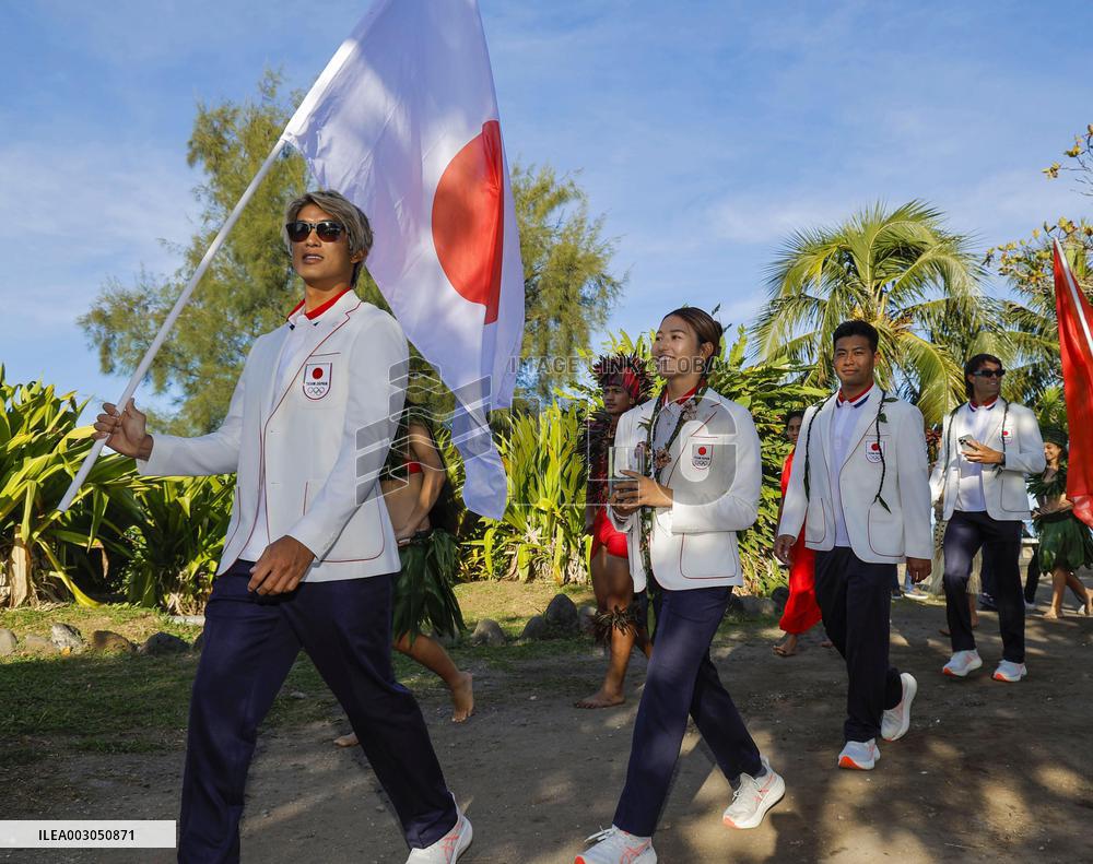 Paris Olympics: Opening Ceremony in Tahiti