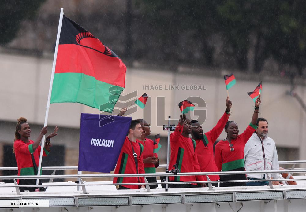 (PARIS2024) FRANCE-PARIS-OLY-OPENING CEREMONY