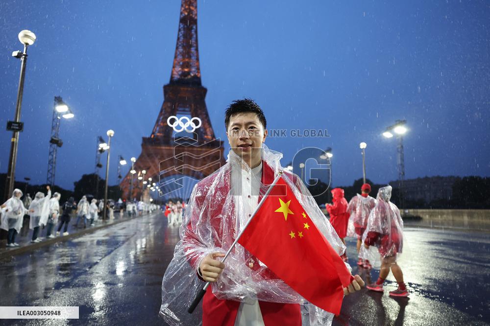 (PARIS2024) FRANCE-PARIS-OLY-OPENING CEREMONY