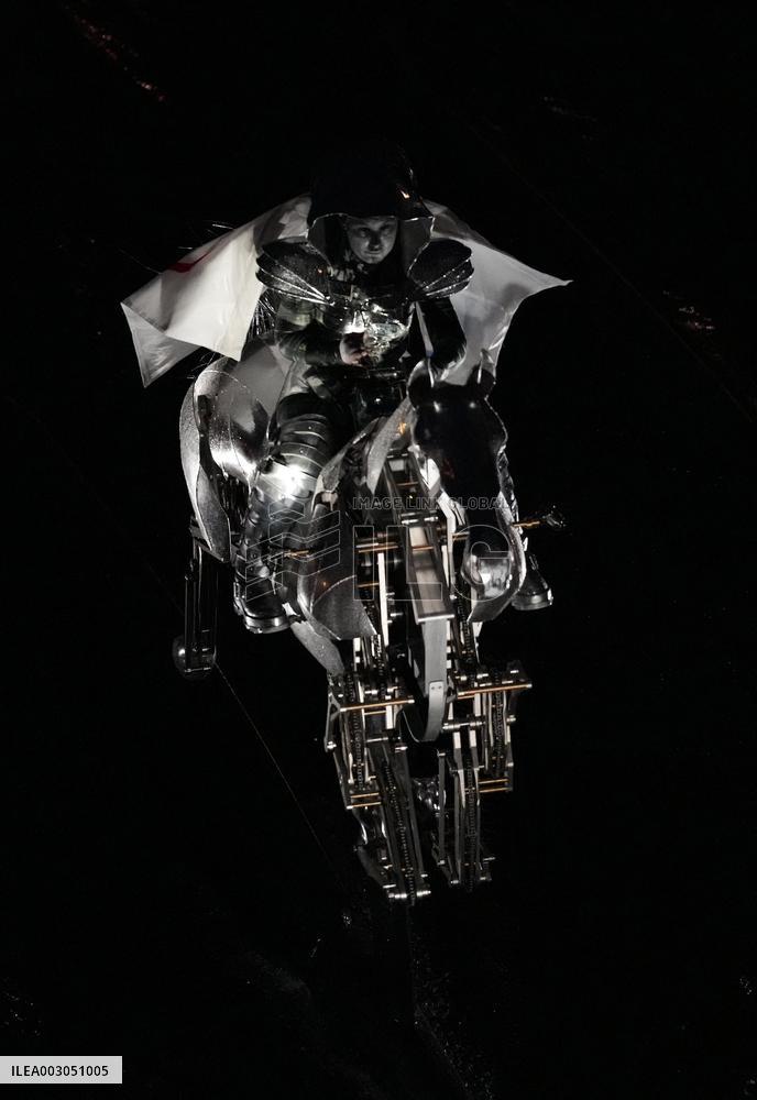 (PARIS2024) FRANCE-PARIS-OLY-OPENING CEREMONY