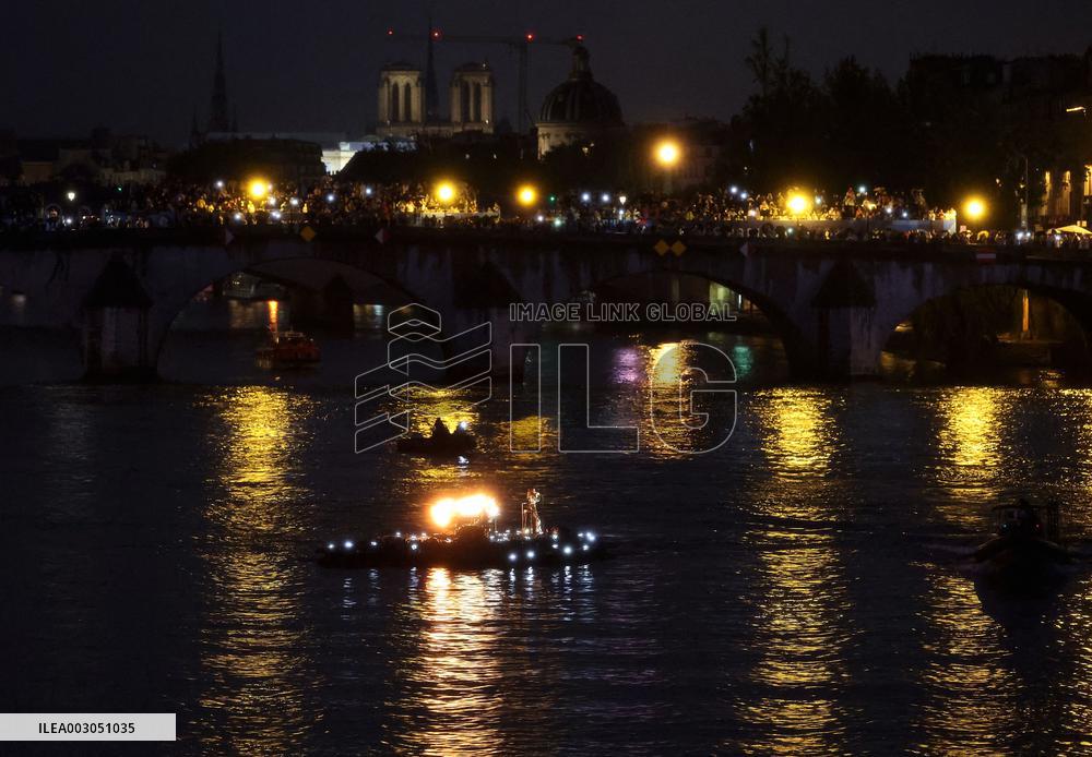 (PARIS2024) FRANCE-PARIS-OLY-OPENING CEREMONY