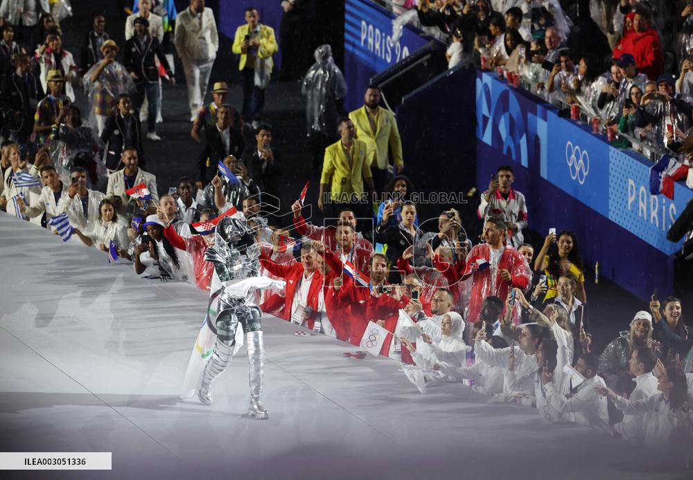 (PARIS2024) FRANCE-PARIS-OLY-OPENING CEREMONY