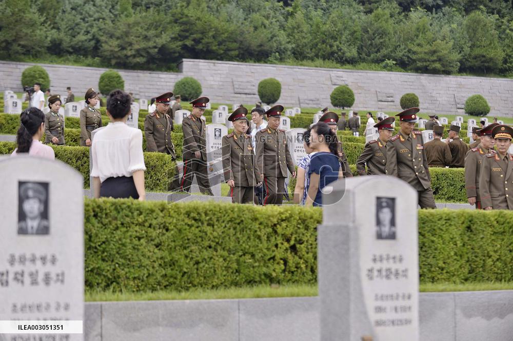 N. Korea marks 71st anniv. of Korean War armistice