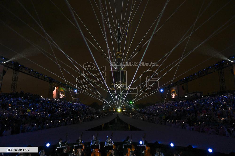 (PARIS2024) FRANCE-PARIS-OLY-OPENING CEREMONY