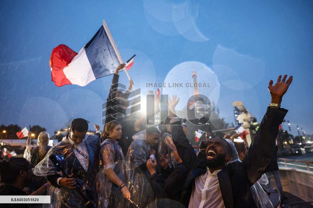 (PARIS2024) FRANCE-PARIS-OLY-OPENING CEREMONY