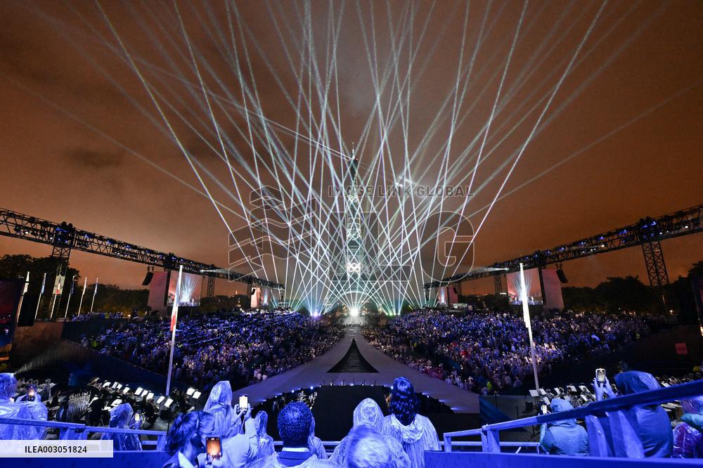 (PARIS2024) FRANCE-PARIS-OLY-OPENING CEREMONY