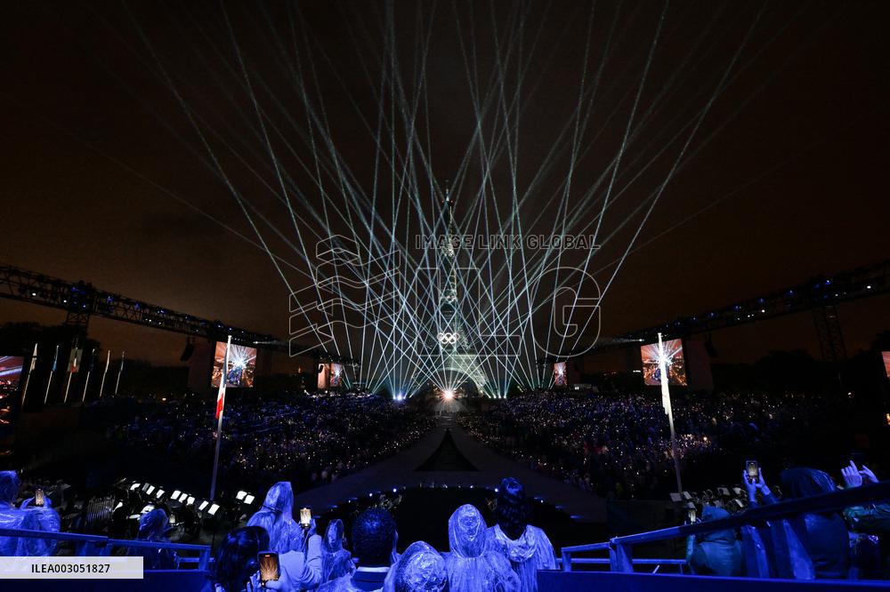(PARIS2024) FRANCE-PARIS-OLY-OPENING CEREMONY
