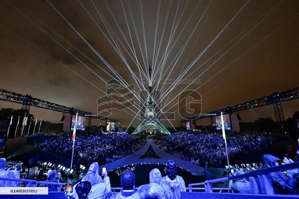 (PARIS2024) FRANCE-PARIS-OLY-OPENING CEREMONY