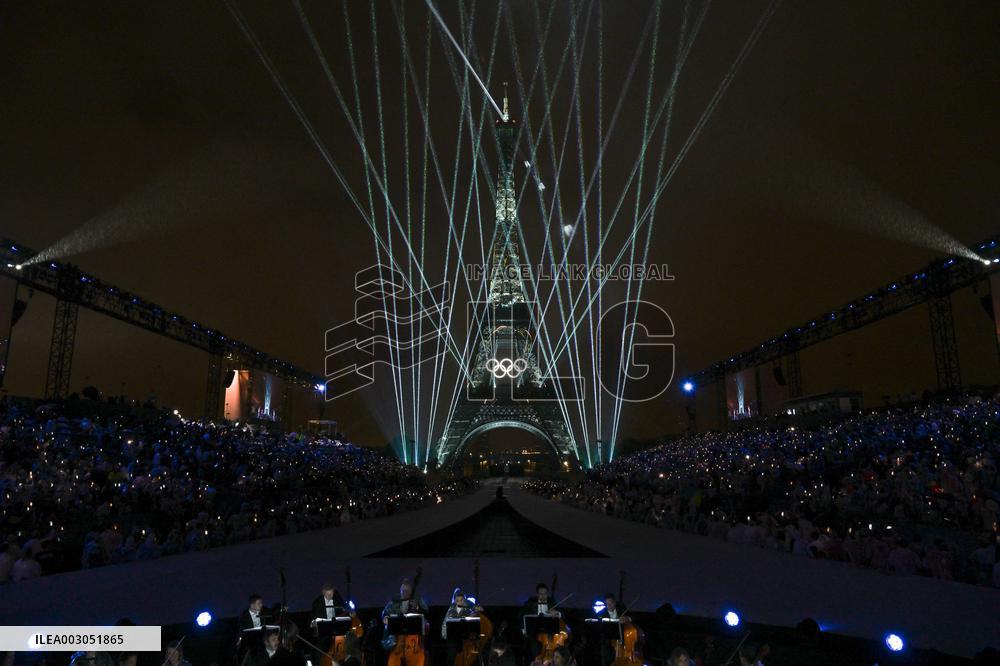 (PARIS2024) FRANCE-PARIS-OLY-OPENING CEREMONY