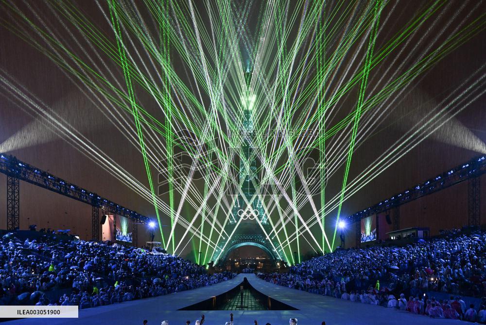 (PARIS2024) FRANCE-PARIS-OLY-OPENING CEREMONY