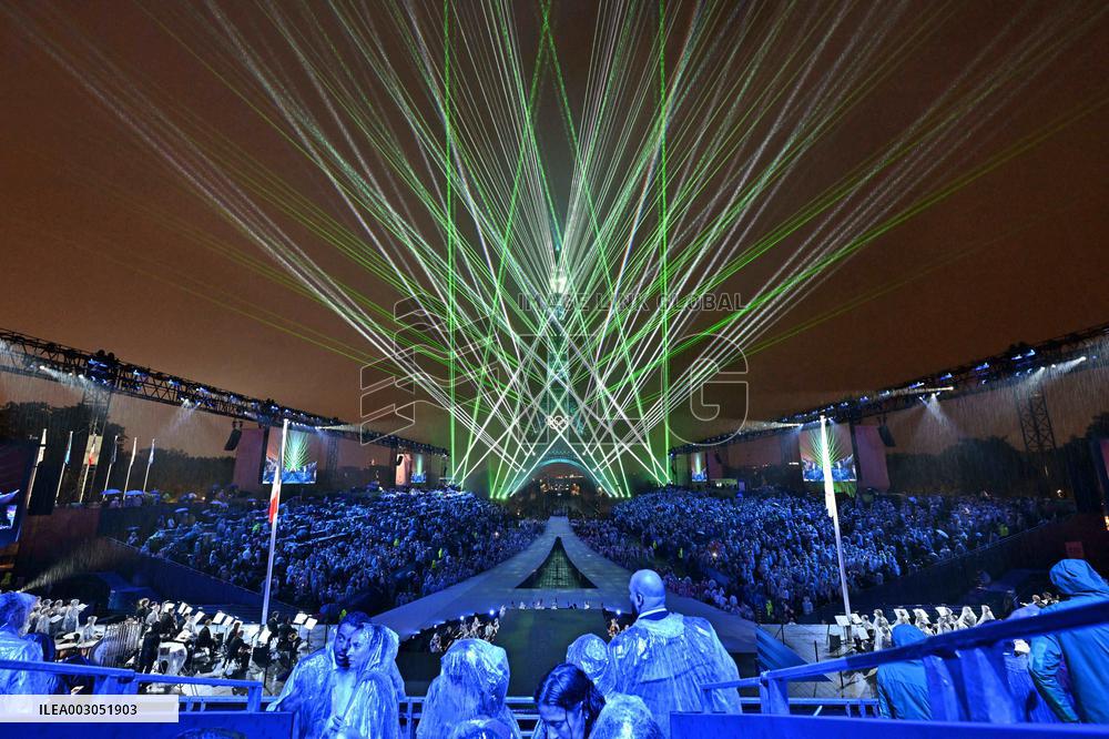 (PARIS2024) FRANCE-PARIS-OLY-OPENING CEREMONY