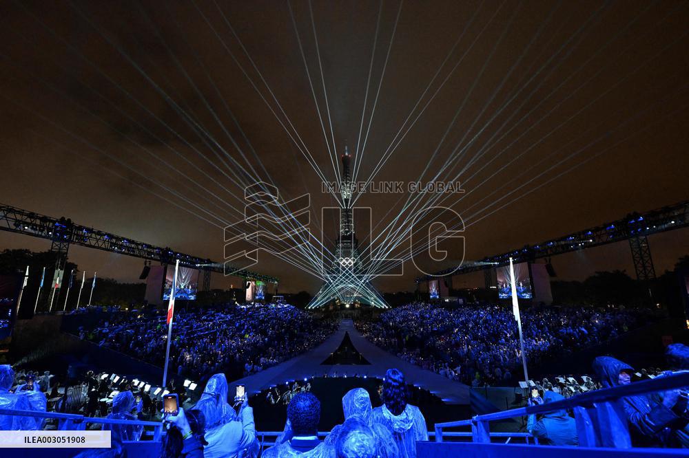 (PARIS2024) FRANCE-PARIS-OLY-OPENING CEREMONY