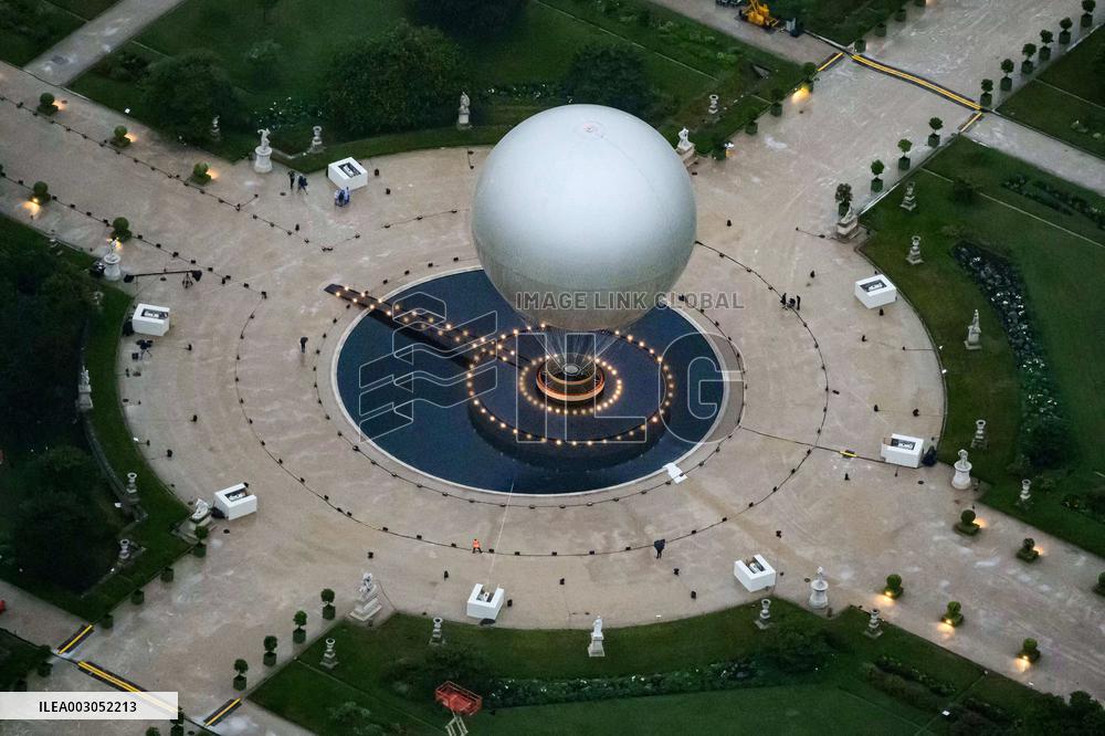 Paris 2024 - Opening Ceremony - Aerial View