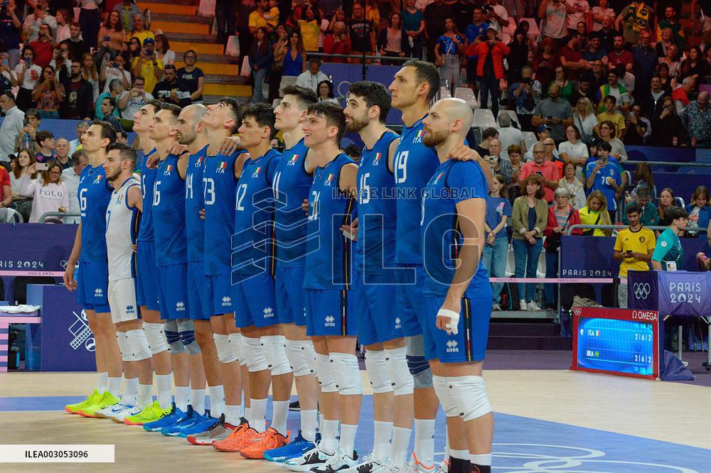 Olympic Games Paris 2024 - Men's volleyball - Italy vs Brazil