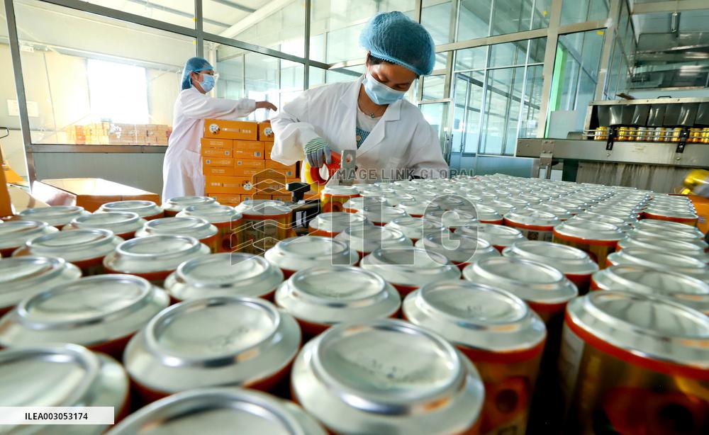 An Agricultural Beverage Production Line in Zhangye
