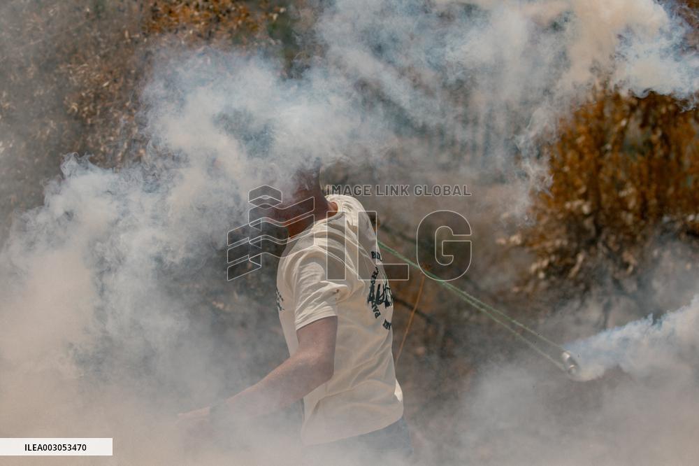 Palestinians Weekly Protests Against Israeli Settlements