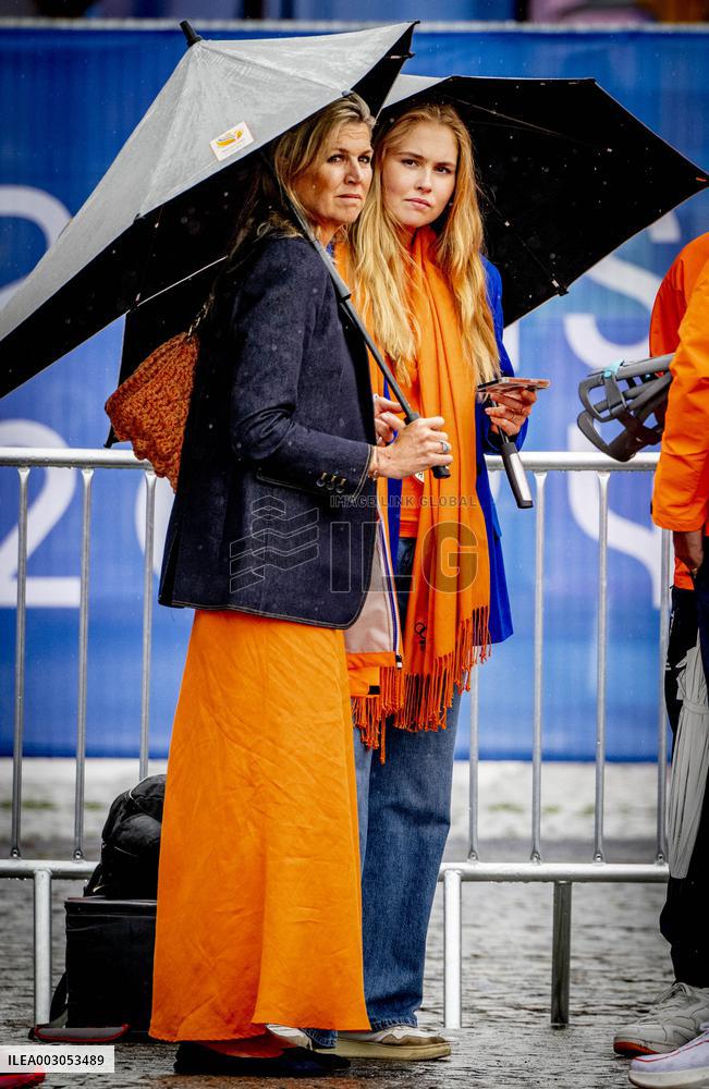 Paris 2024 - Royals Visit The Cycling Race, Individual Time Trial Women