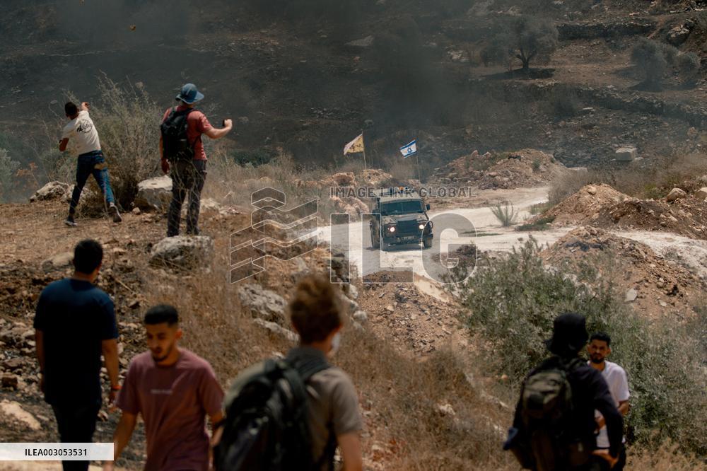 Palestinians Weekly Protests Against Israeli Settlements