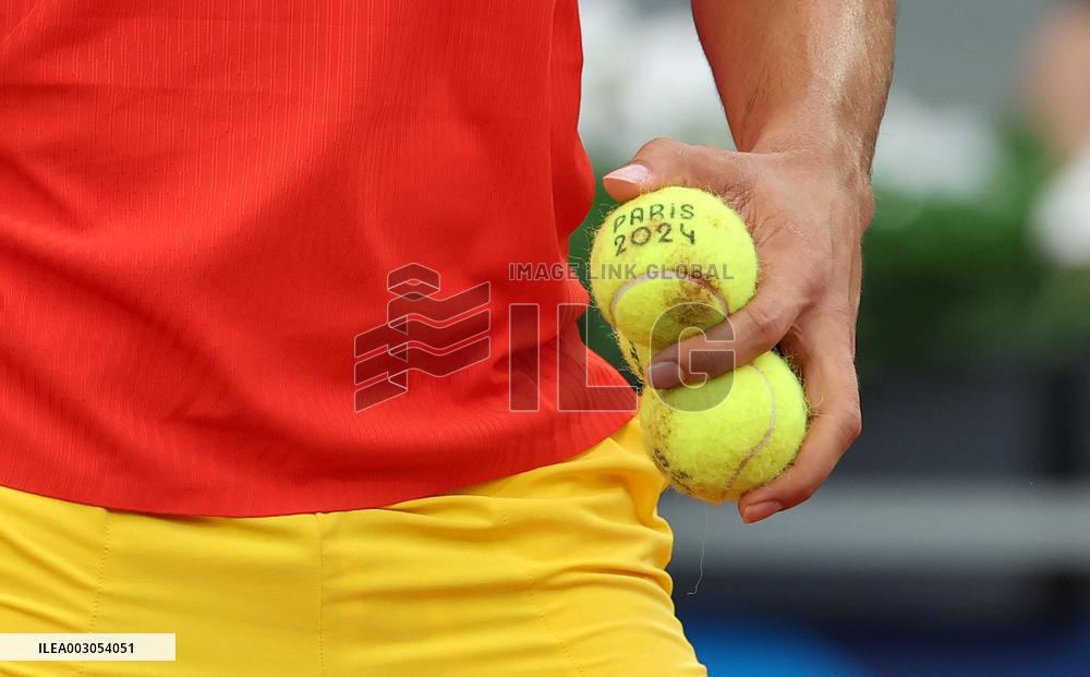 (PARIS2024)FRANCE-PARIS-TENNIS-MEN'S SINGLES FIRST ROUND