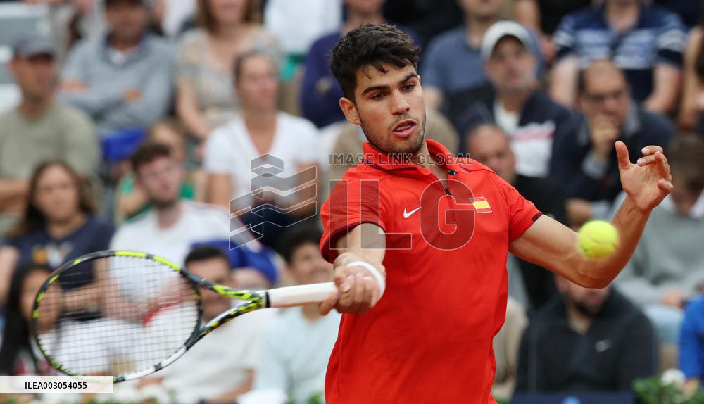 (PARIS2024)FRANCE-PARIS-TENNIS-MEN'S SINGLES FIRST ROUND
