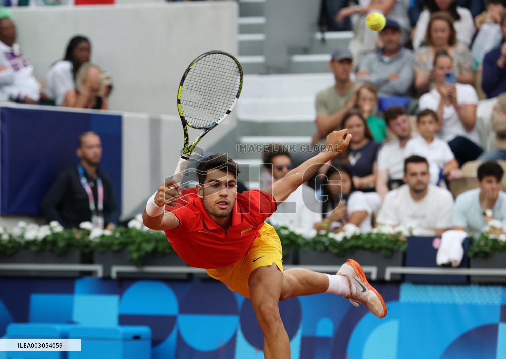 (PARIS2024)FRANCE-PARIS-TENNIS-MEN'S SINGLES FIRST ROUND